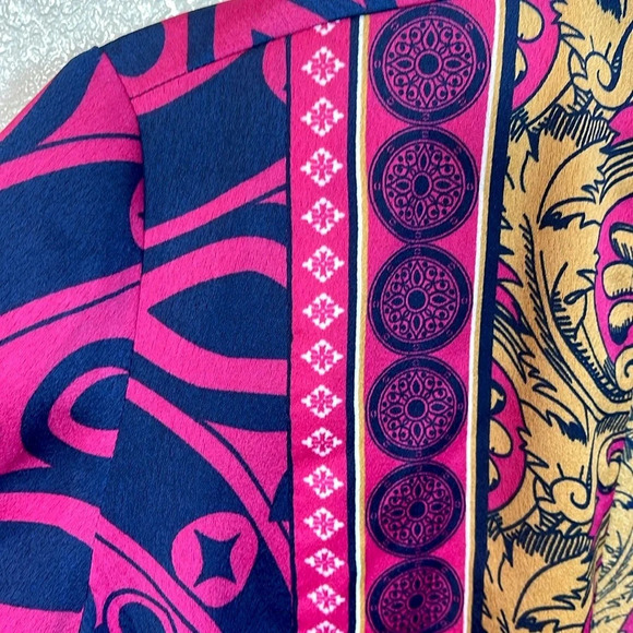 chico's Reversible Printed Kimono Size: O/S/4 - Picture 5 of 13